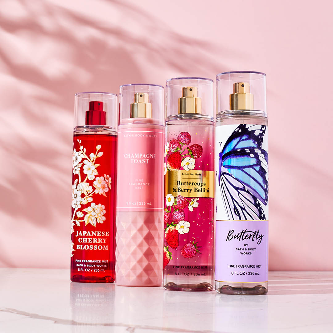 Bath and Body Works: home fragrances and body care